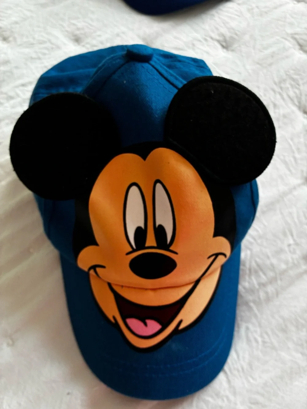 Disney Blue Mickey Mouse Kids Cap with Black Ears